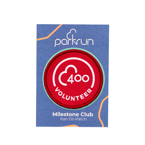 Volunteer 400 Milestone Woven Patch