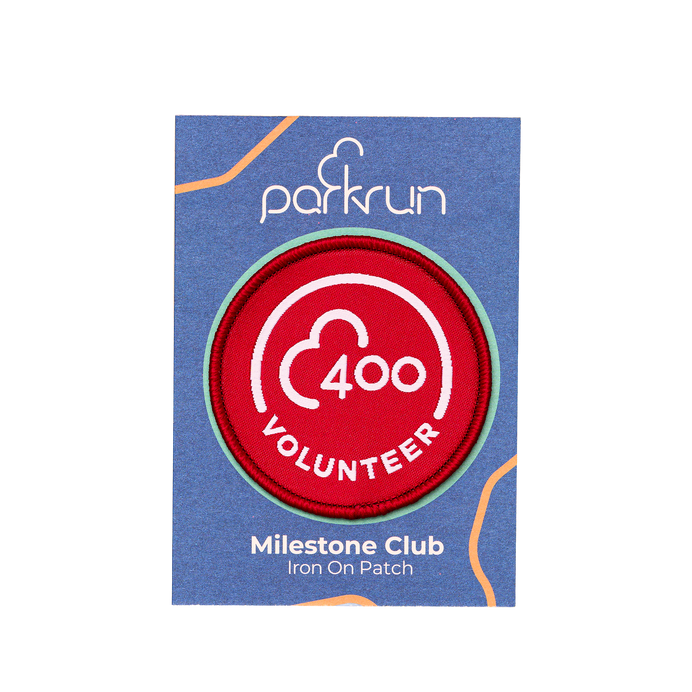 Volunteer 400 Milestone Woven Patch