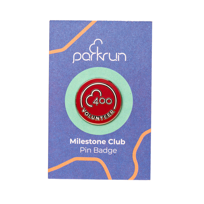 Volunteer 400 Pin Badge