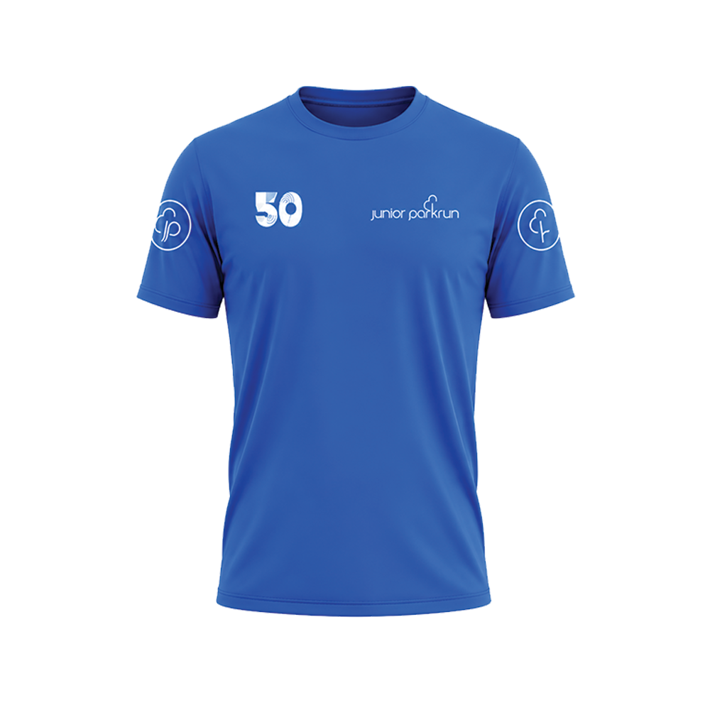 junior parkrun Milestone 50 Tee
