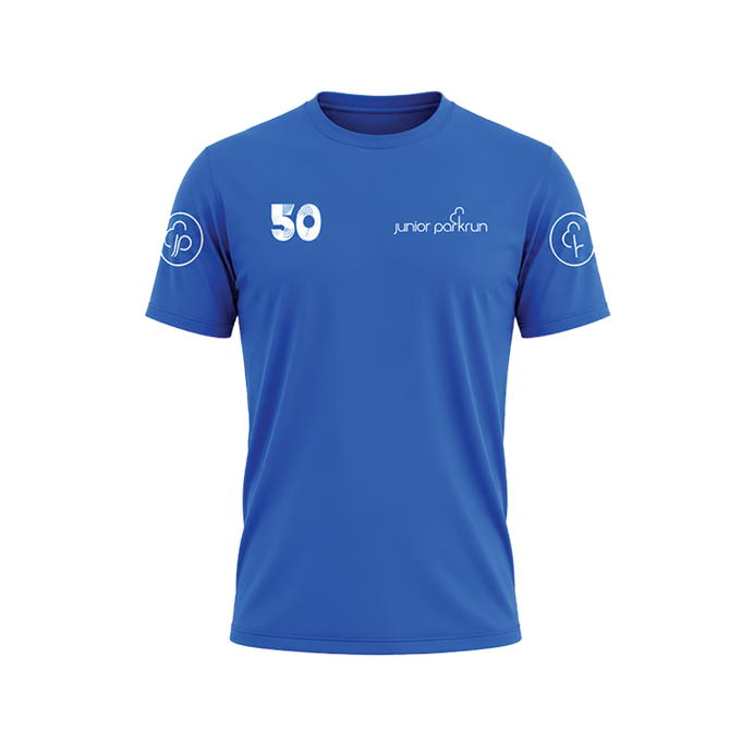 junior parkrun Milestone 50 Tee