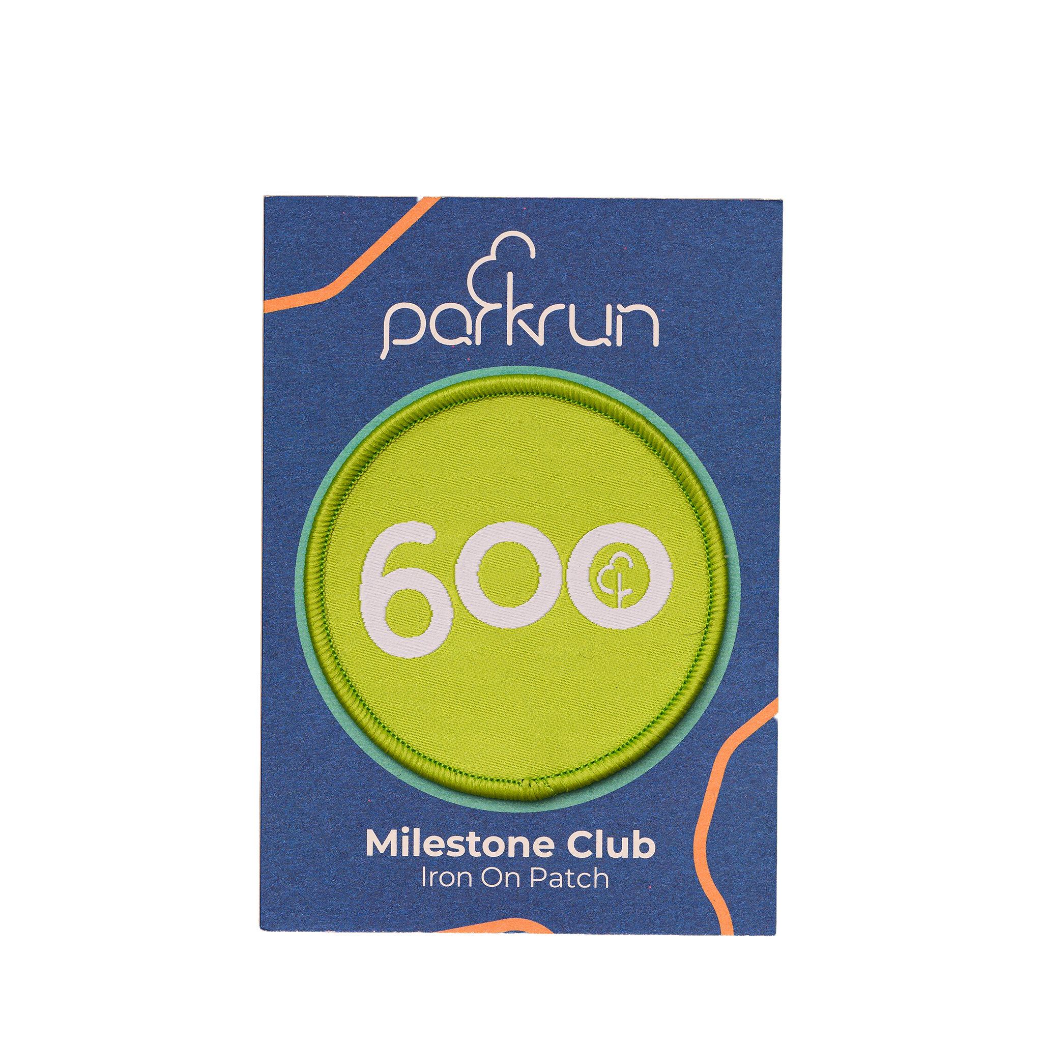 Walk/Run 600 Milestone Woven Patch