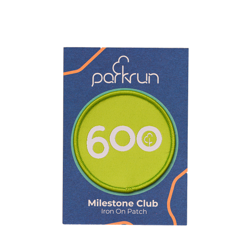 Walk/Run 600 Milestone Woven Patch