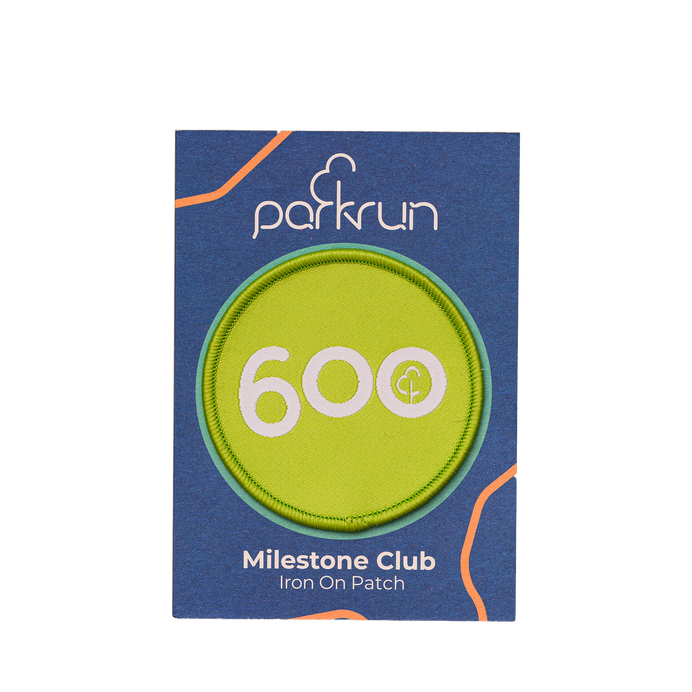 Walk/Run 600 Milestone Woven Patch