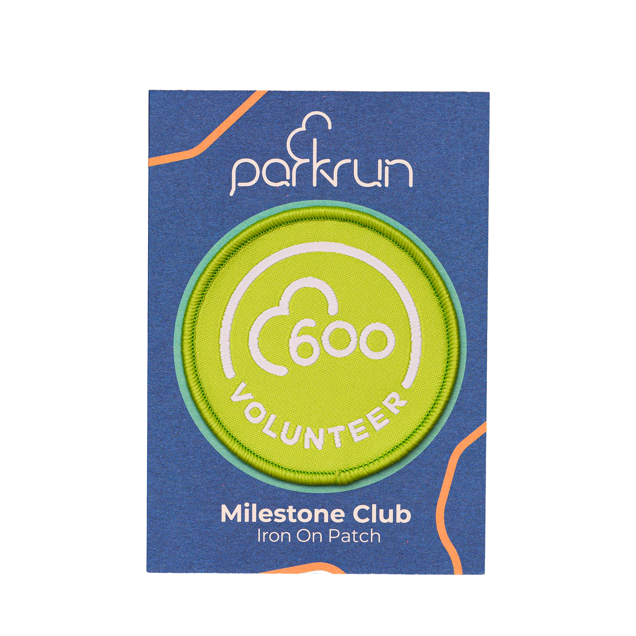 Volunteer 600 Milestone Woven Patch
