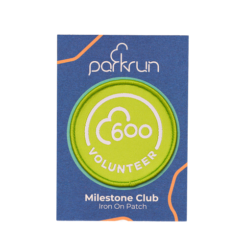 Volunteer 600 Milestone Woven Patch