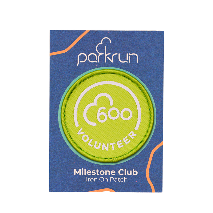Volunteer 600 Milestone Woven Patch
