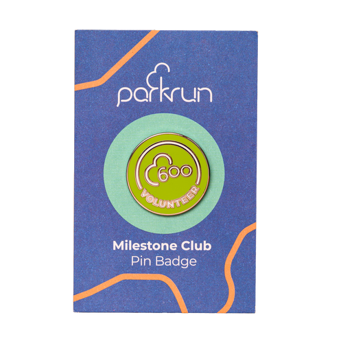 Volunteer 600 Pin Badge