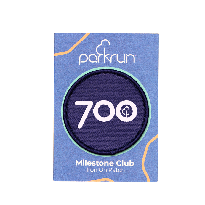 Walk/Run 700 Milestone Woven Patch