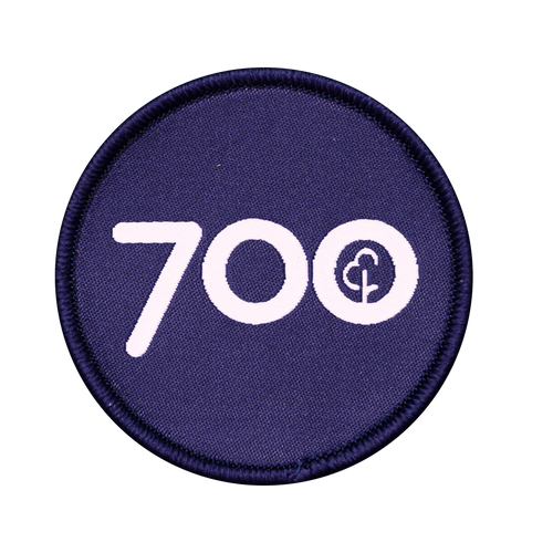 Walk/Run 700 Milestone Woven Patch