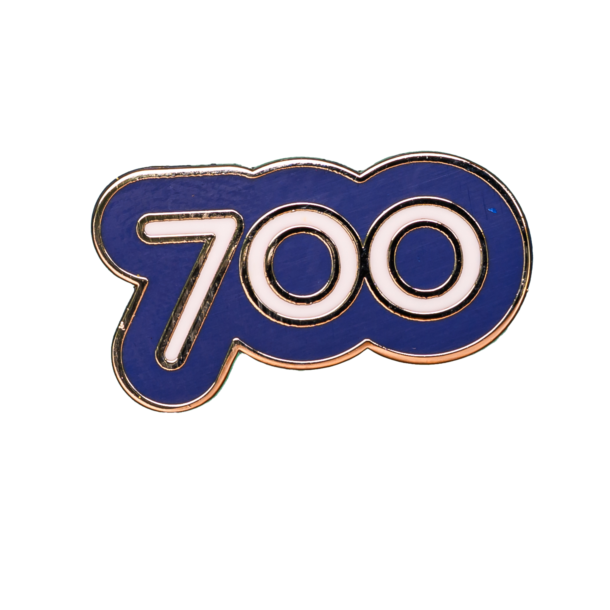 Walk/Run 700 Milestone Pin Badge