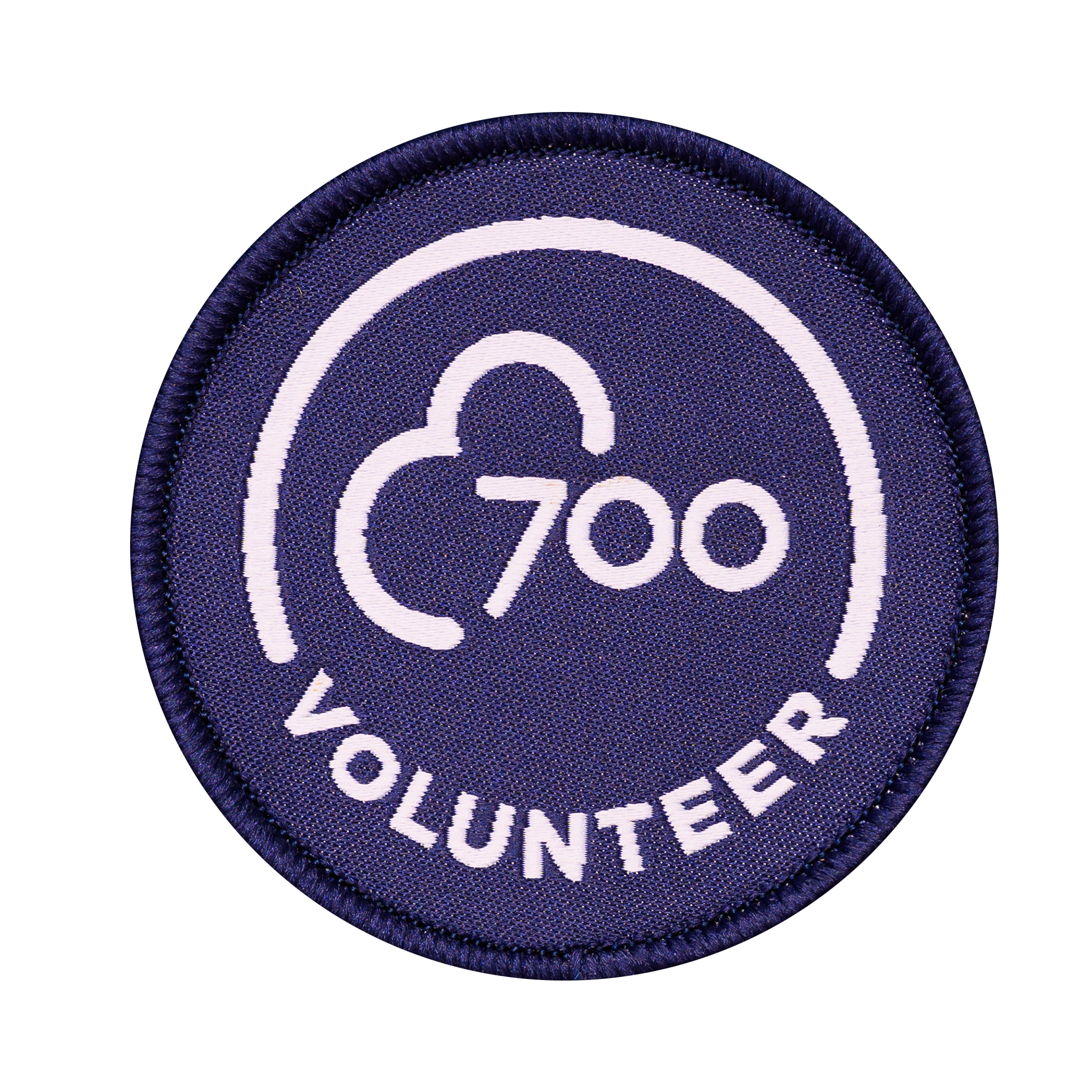 Volunteer 700 Milestone Woven Patch