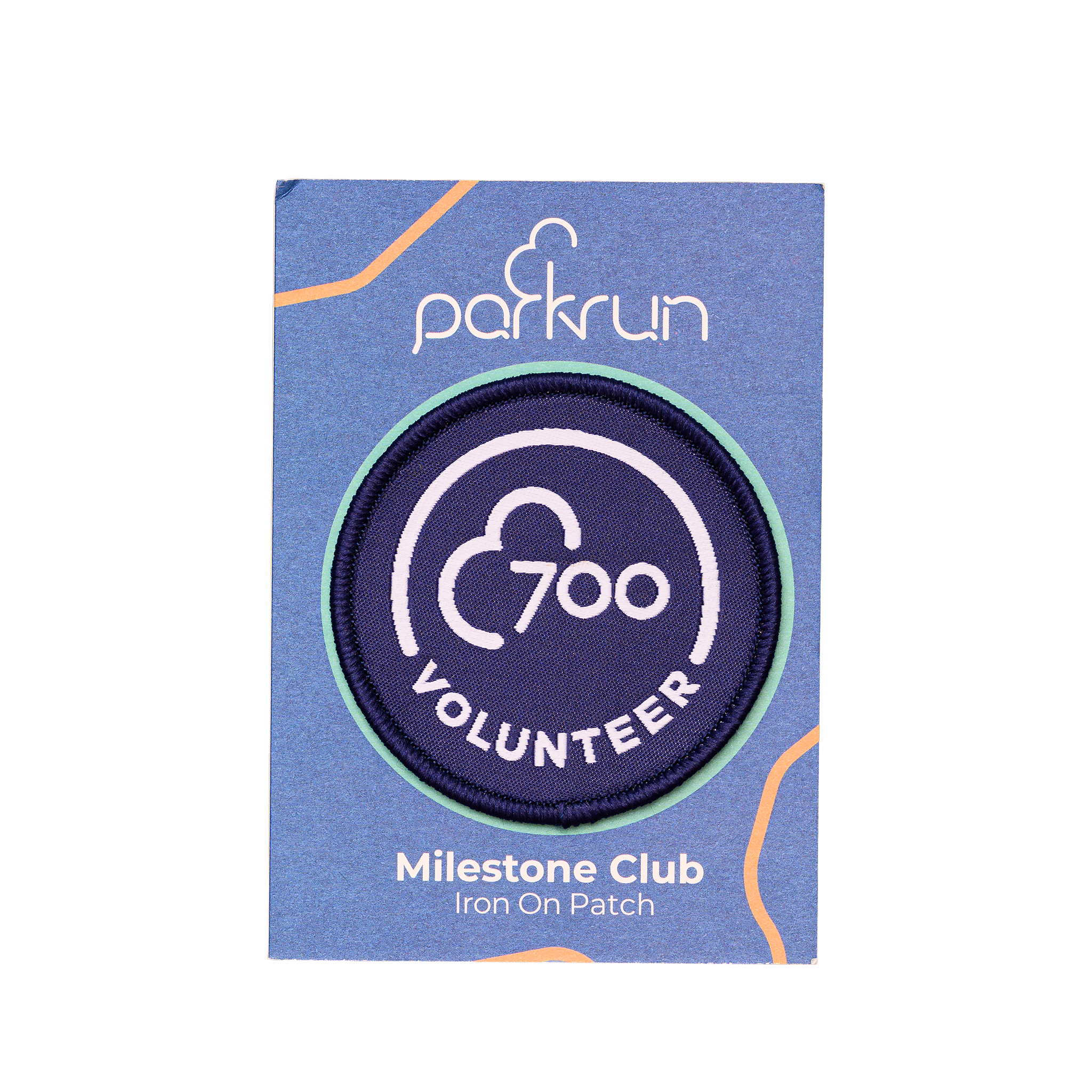 Volunteer 700 Milestone Woven Patch