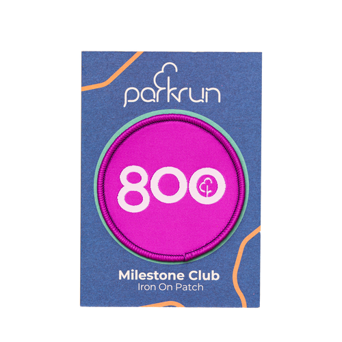 Walk/Run 800 Milestone Woven Patch