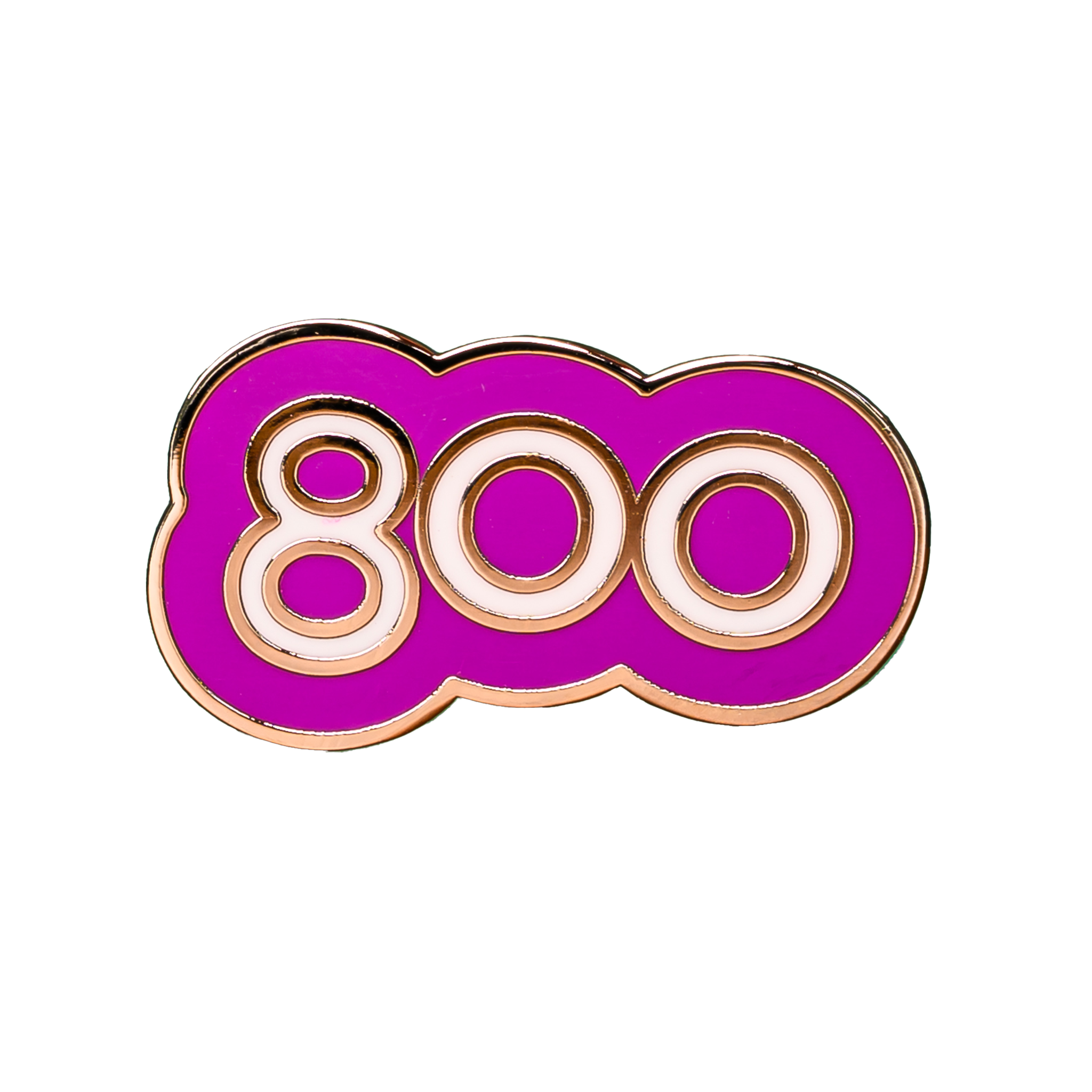 Walk/Run 800 Milestone Pin Badge