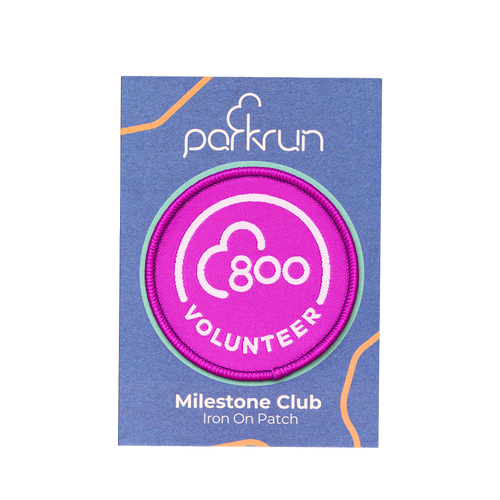 Volunteer 800 Milestone Woven Patch