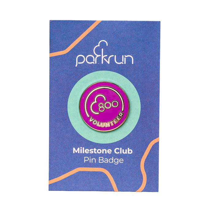 Volunteer 800 Pin Badge