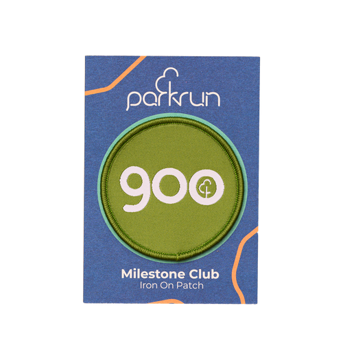 Walk/Run 900 Milestone Woven Patch