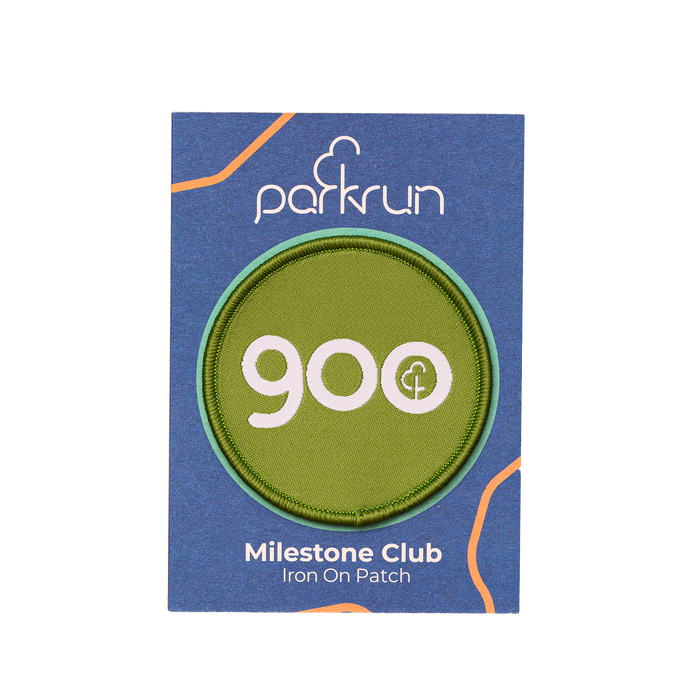 Walk/Run 900 Milestone Woven Patch