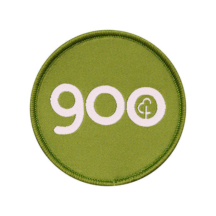 Walk/Run 900 Milestone Woven Patch