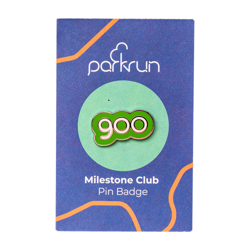 Walk/Run 900 Milestone Pin Badge