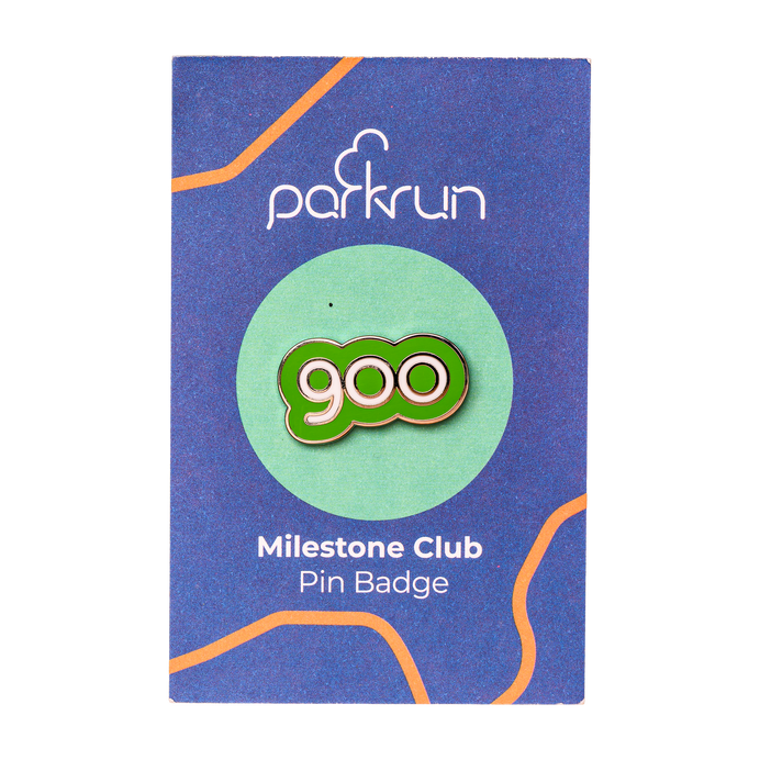 Walk/Run 900 Milestone Pin Badge