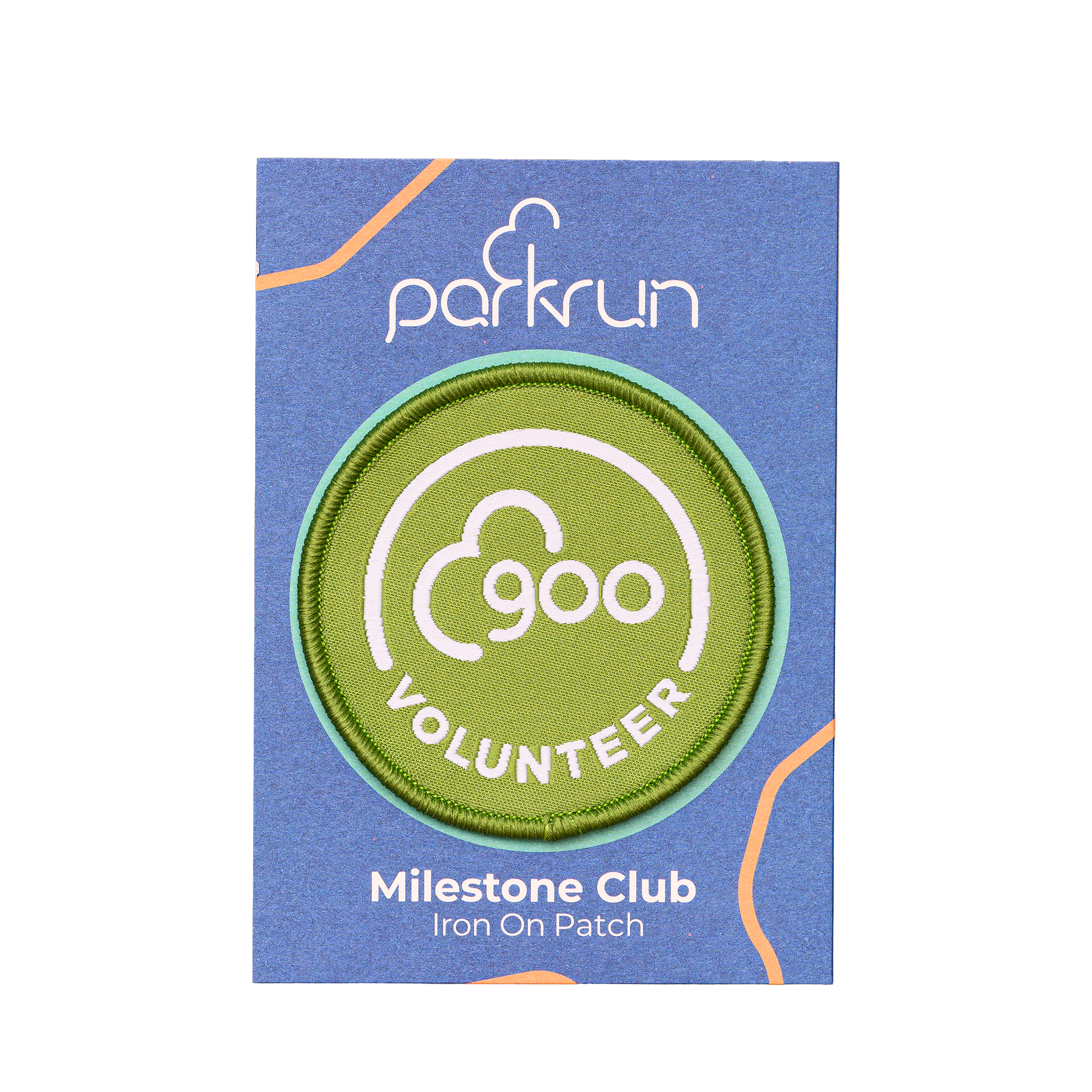Volunteer 900 Milestone Woven Patch