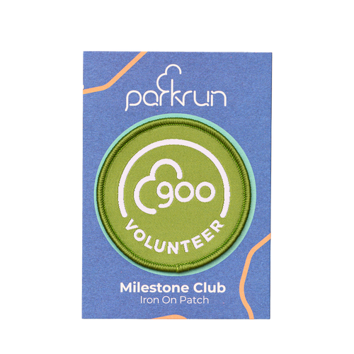 Volunteer 900 Milestone Woven Patch