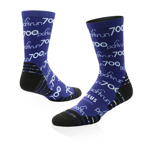 parkrun Milestone 700 Walk/Run Socks