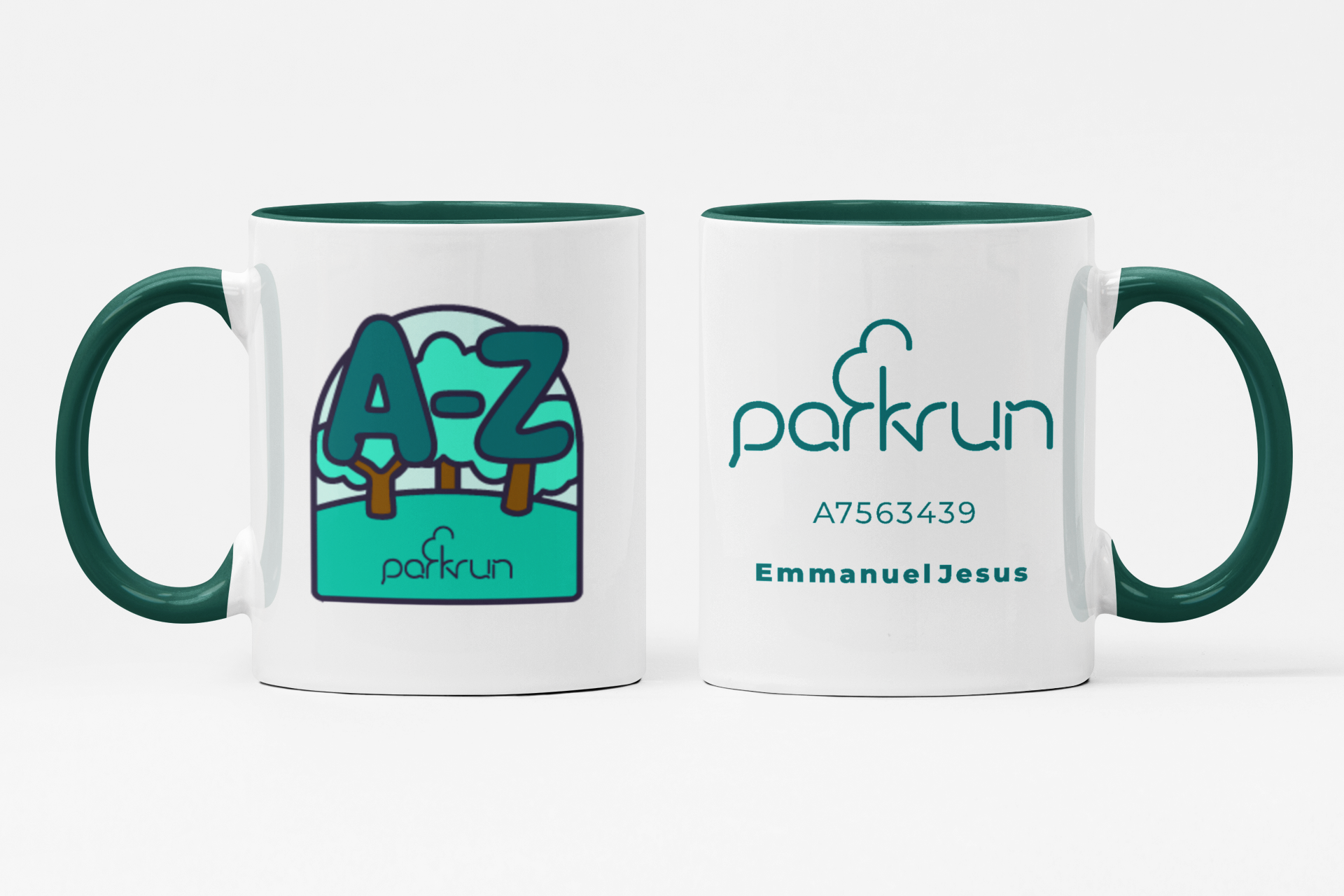 parkrun Alphabeteer Challenges Mug