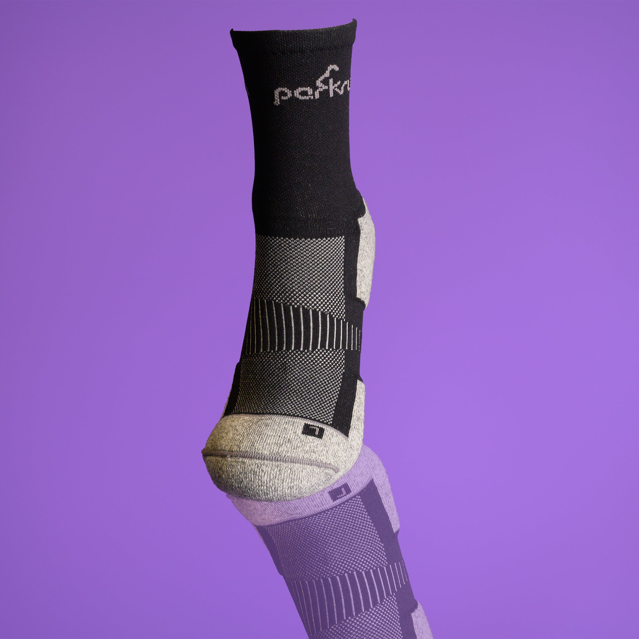 Half Crew Socks - Black