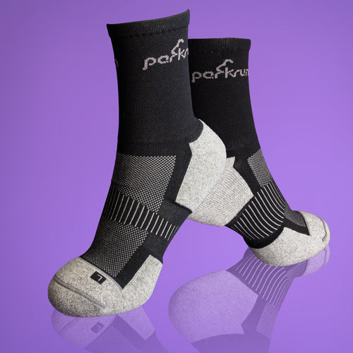 Half Crew Socks - Black