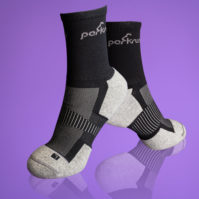 Half Crew Socks - Black