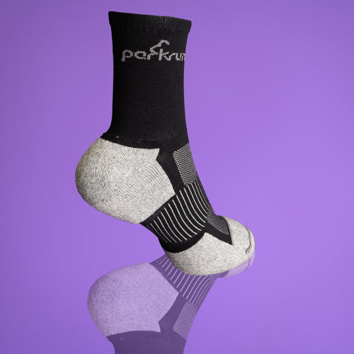 Half Crew Socks - Black
