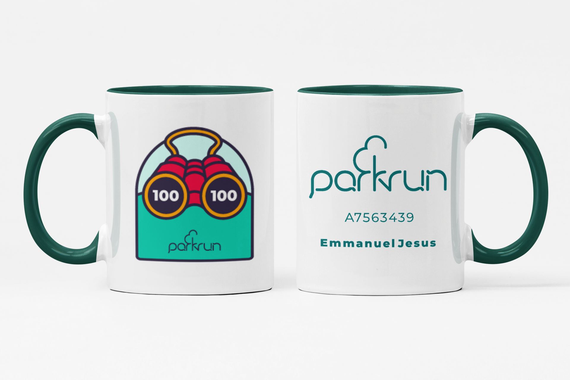 parkrun Explorer 100 Challenges Mug