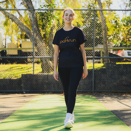parkrun Women's T-Shirt - Black
