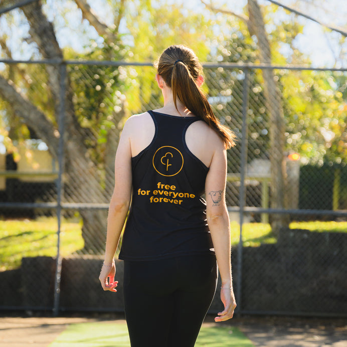parkrun Women's Singlet - Black