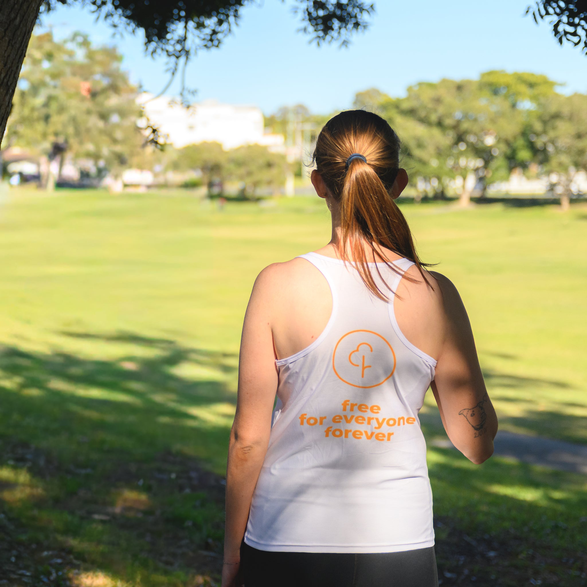 parkrun Women's Singlet - White