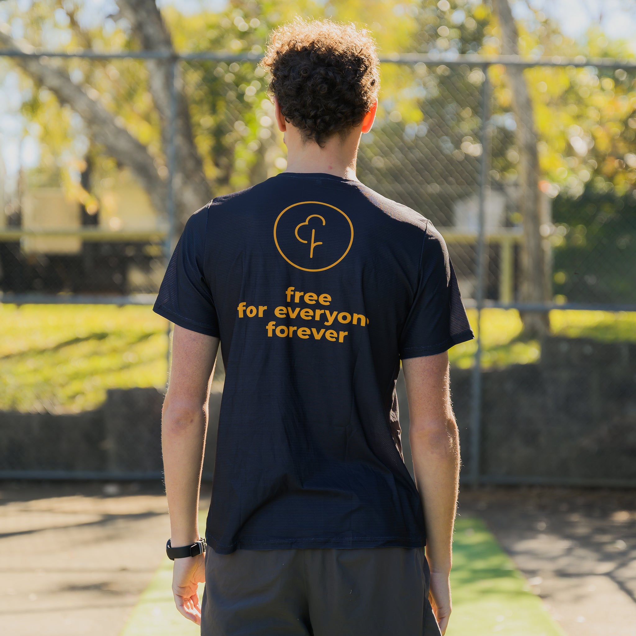 parkrun Men's T-Shirt - Black