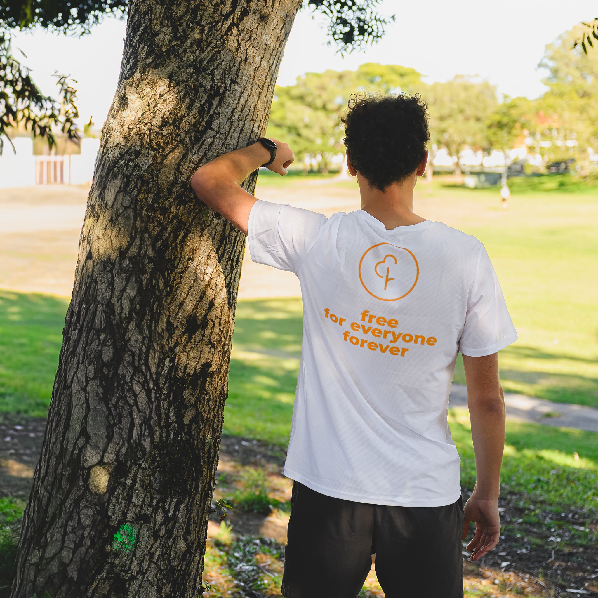 parkrun Men's T-Shirt - White