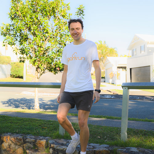 parkrun Men's T-Shirt - White
