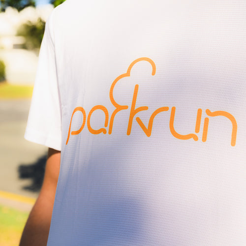 parkrun Men's T-Shirt - White