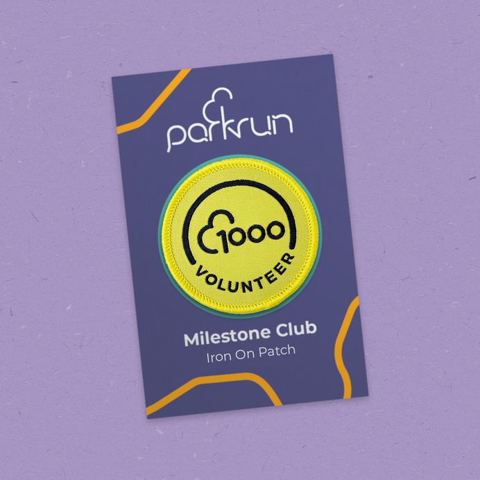 Volunteer 1000 Milestone Woven Patch