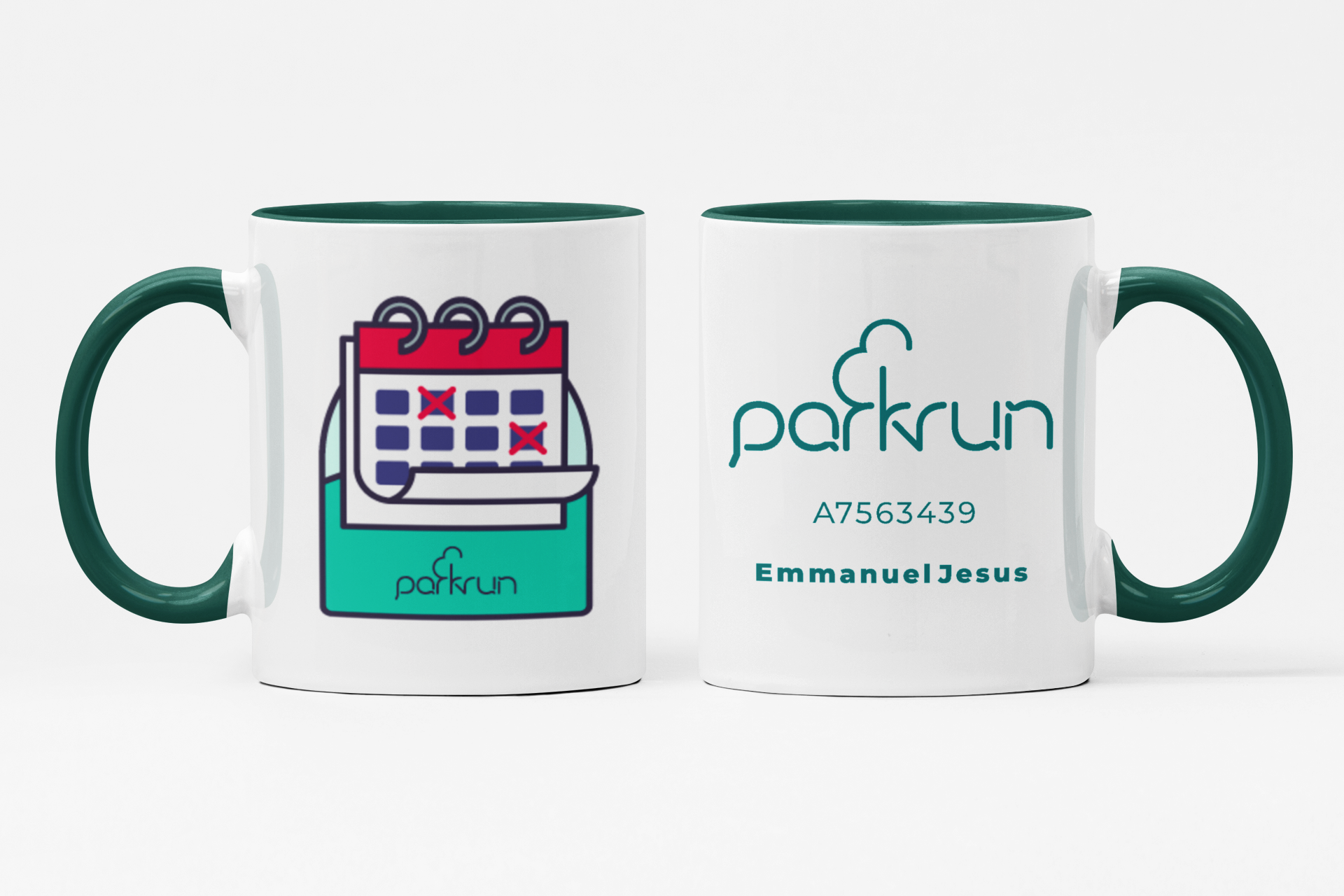 parkrun Monthly Challenges Mug