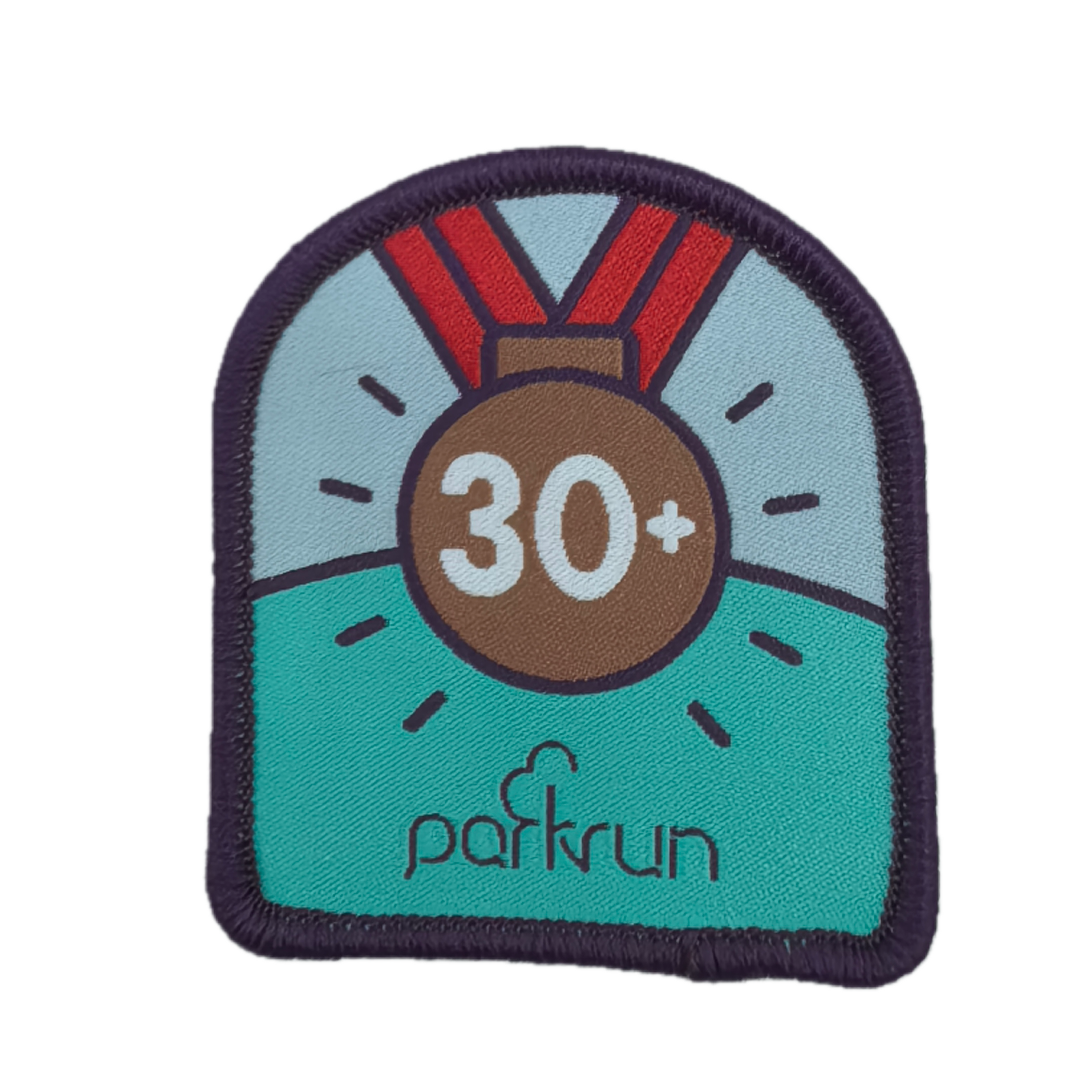 parkrun CHALLENGES parkrun Obsessive 30 Woven Patch