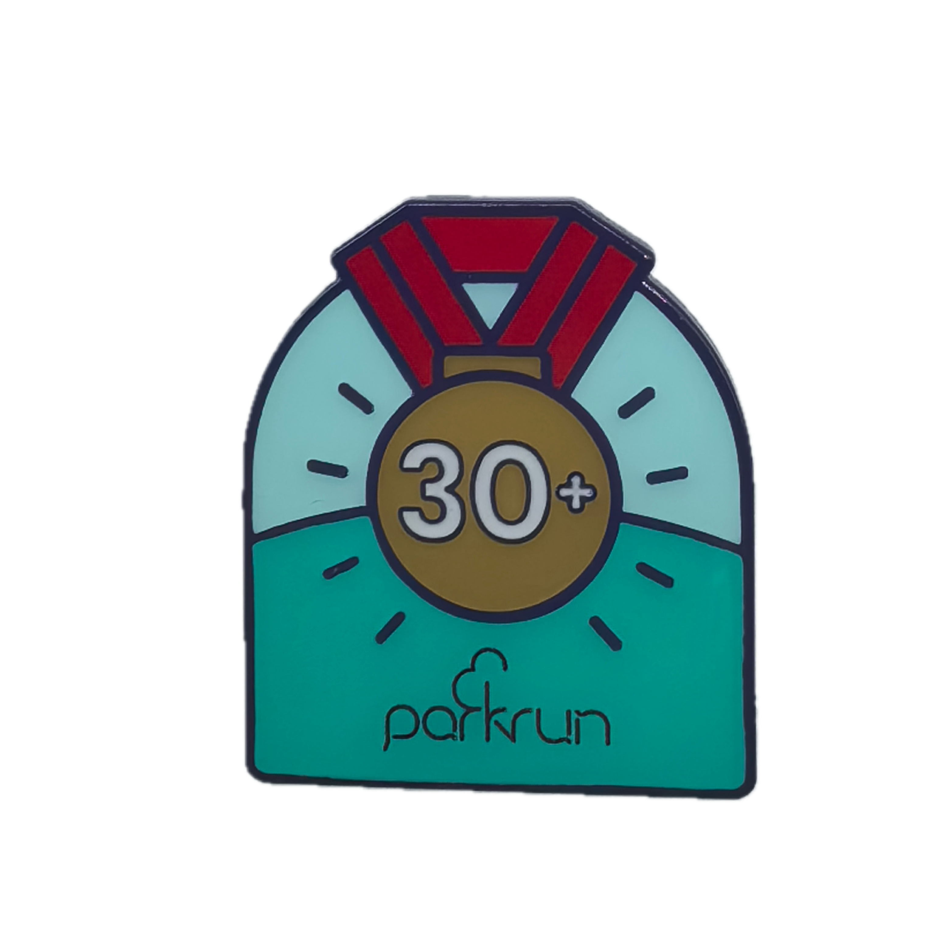 parkrun CHALLENGES parkrun Obsessive 30 Pin Badge