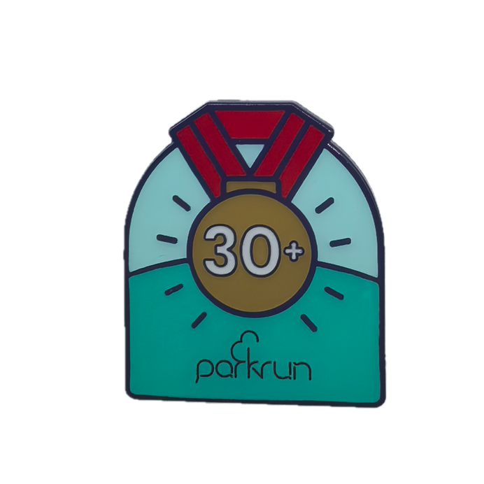 parkrun CHALLENGES parkrun Obsessive 30 Pin Badge