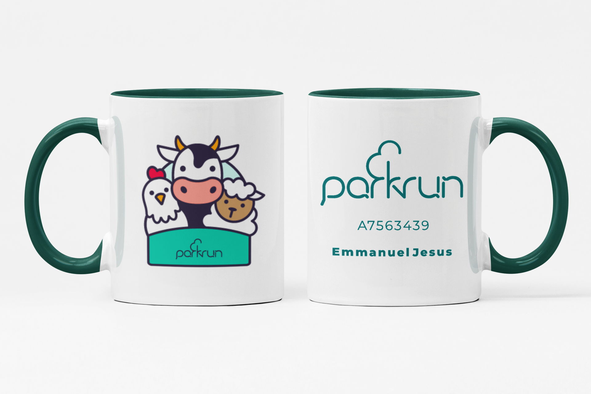 parkrun Old MacDonald Challenges Mug