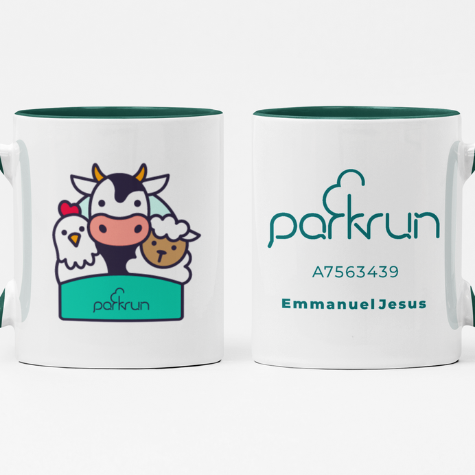 parkrun Old MacDonald Challenges Mug