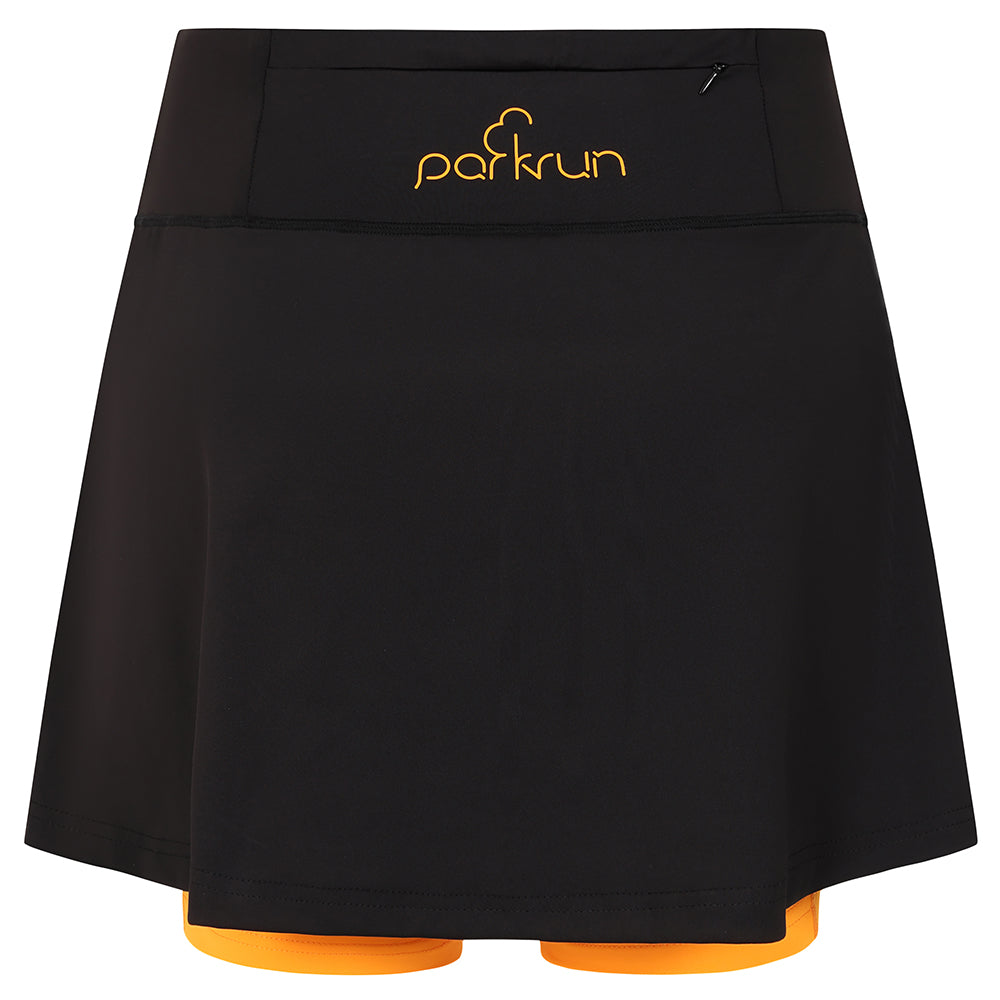 parkrun Apricot Women's Skort - Black/Apricot